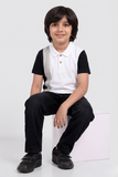 Color Block Button Polo