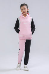 Girls Color Block Suit