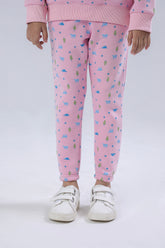 Printed Girls Trouser
