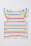 Girls T-shirt with Beads Details