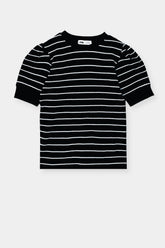 Girls Striper Jacquard t-shirt