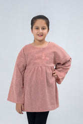 Girls Woven Embroidered Frock