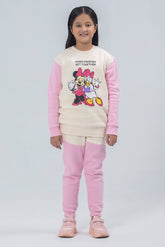 Girls Color Block Suit