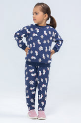 Marie Printed Girls Suit