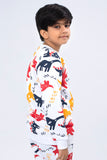 Dino Printed Boys Sweatshirt