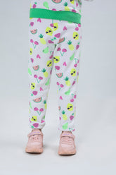 Girls Printed Trouser