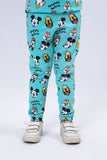 Characters Printed Girls Trouser