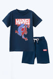 Boys Spiderman Graphic Suit