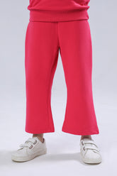 Wide Leg Girls Trouser