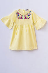Embroidered Girls Frock