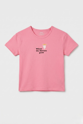 Flower Bloom Girl T-Shirt