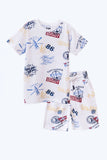 Boys Printed Suit