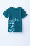 Boys Cap. Amarica Graphic T-Shirt