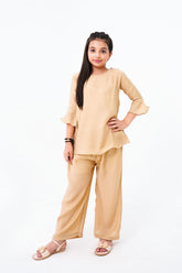 2 Pcs Textured Suit