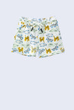 Infant Boys Animal Printed Shorts