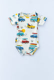 Infant Boys Printed Rompers