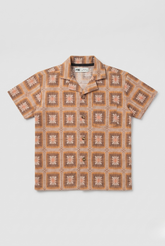 Floral Grid Shirt
