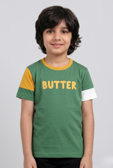 Color blocking T-shirt