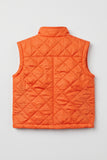 Orange Quilted Jacket