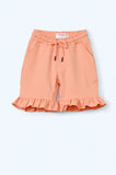 Girls Shorts With Frill Details