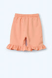 Girls Shorts With Frill Details