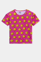 Girls Smiley Face T-Shirt