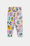 Disney Characters Printed Girls Trouser
