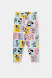 Disney Characters Printed Girls Trouser
