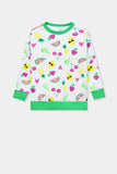 Girls Printed Sweatshirt