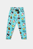 Characters Printed Girls Trouser