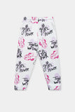 Minnie Printed Girls Trouser
