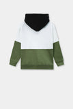 BOYS COLOR BLOCK HOODED TOP