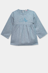 Girls Woven Embroidered Frock