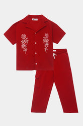 kids Resort Collar Suit