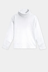 Ribbed High Neck