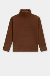 Ribbed High Neck