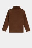 Ribbed High Neck