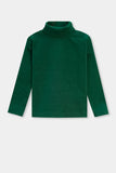 Ribbed High Neck