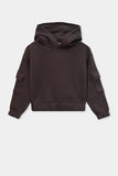 Chain Stitch Embroidered Hoodie