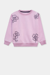 Embroidered Girls sweatshirt