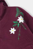 Trendy Embroidered Hoodie