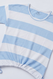 Summer Stripes Crop Tee