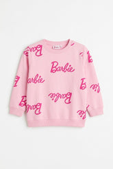 Barbie Graphic Pink Sweatshirt