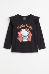 Kitty Ruffle Tee