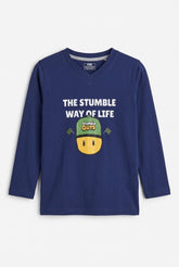 Stumble Fun V-Neck Tee