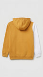 Mustard Sonic Colorblock Hoodie