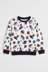Spider-Man Graphic Printed Sweatshirt