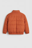 Rust Puffer Jacket
