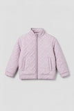 Lilac Luxe Quilted Jacket