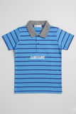 Boys Striped Polo Shirt